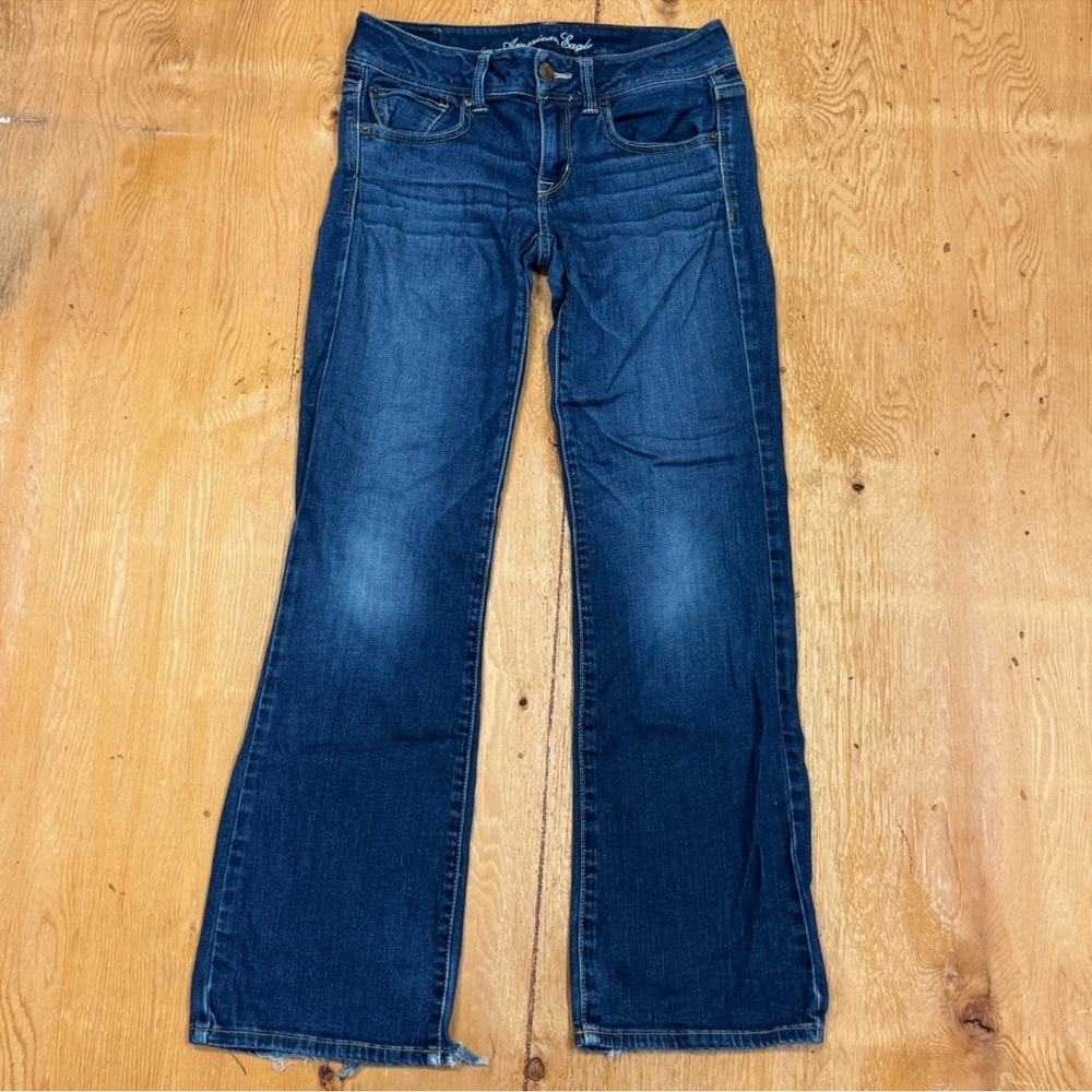 American Eagle Outfitters Dark Blue Flare Jeans